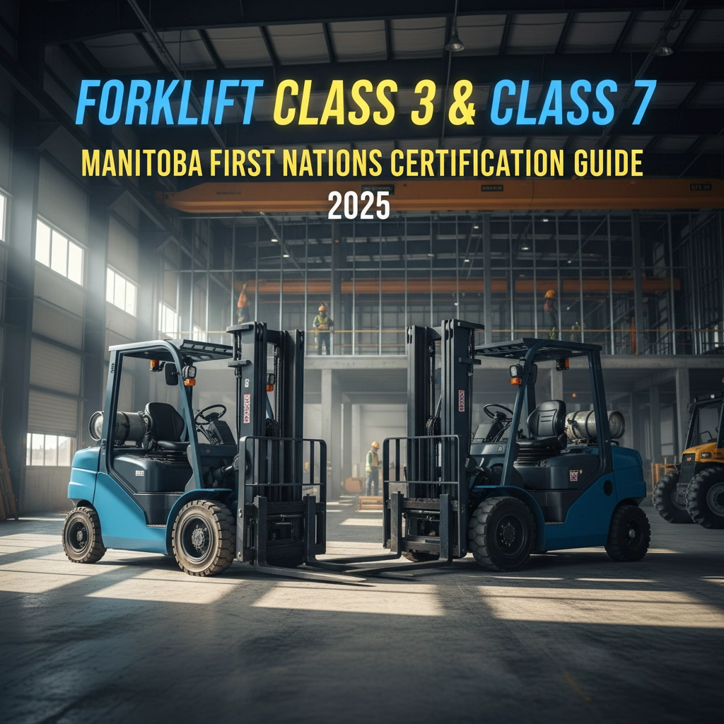 First Nations training Manitoba: Forklift Class 3 & Class 7 Certification Guide (2026)