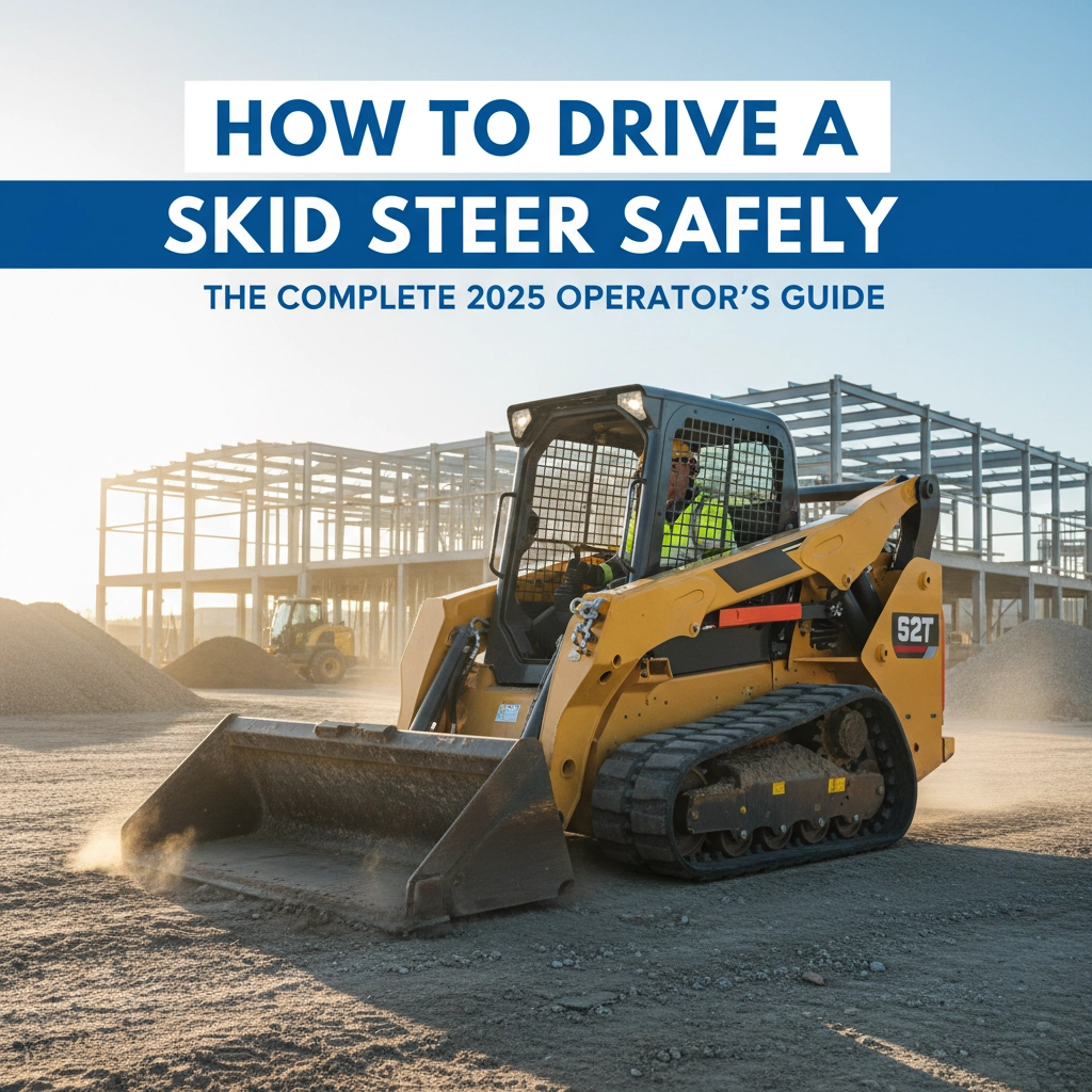How to Drive a Skid Steer Safely: The Complete 2026 Operator’s Guide