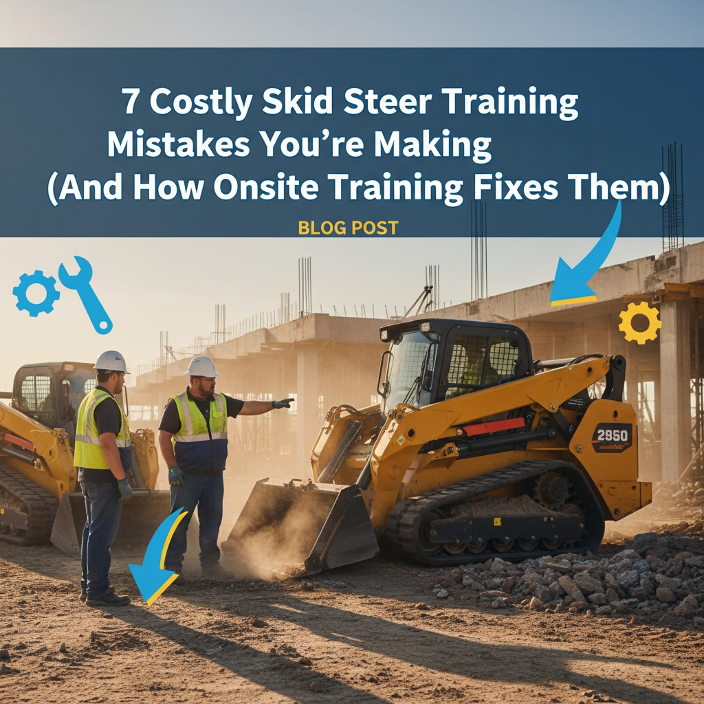 7 Costly Skid Steer Training Mistakes You’re Making (And How Onsite Training Fixes Them)