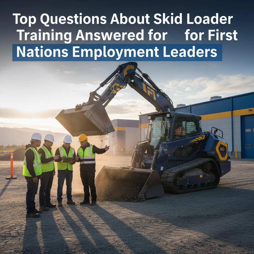 Top Questions About Skid Loader Training Answered for First Nations Employment Leaders