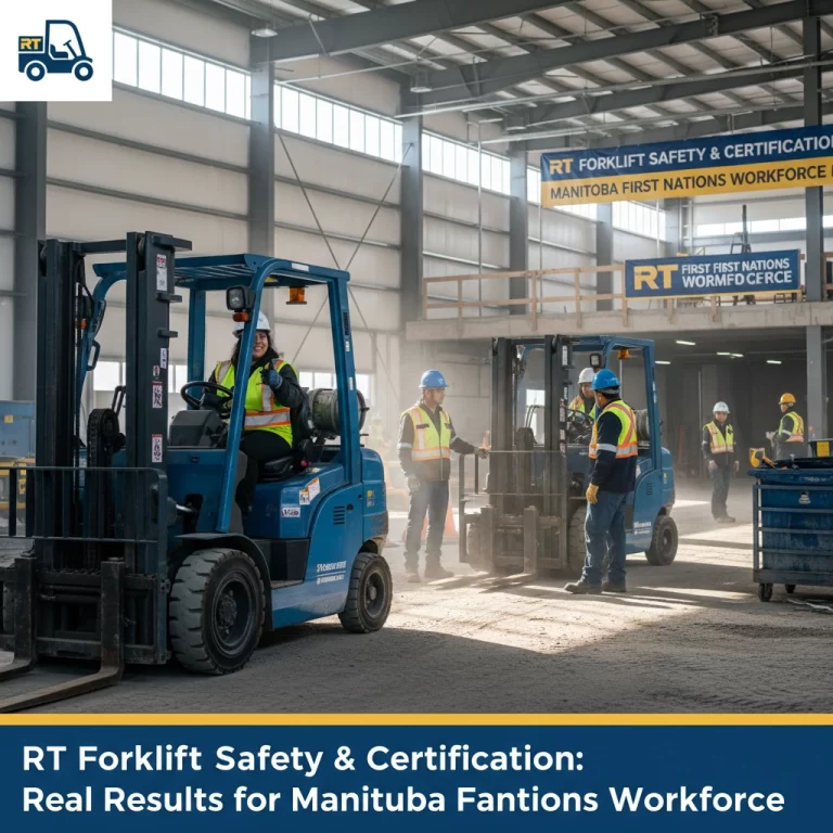 RT Forklift Safety & Certification: Real Results for Manitoba First Nations Workforce