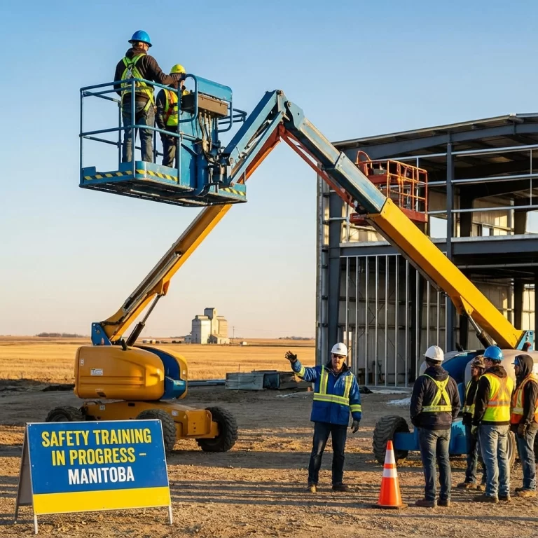Aerial Lift Training in Manitoba: Avoiding Stop Work Orders and Penalties