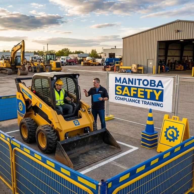 Skid Steer Training, Skid Loader Training, and Skid Steer Certification: What Manitoba Employers Need to Know