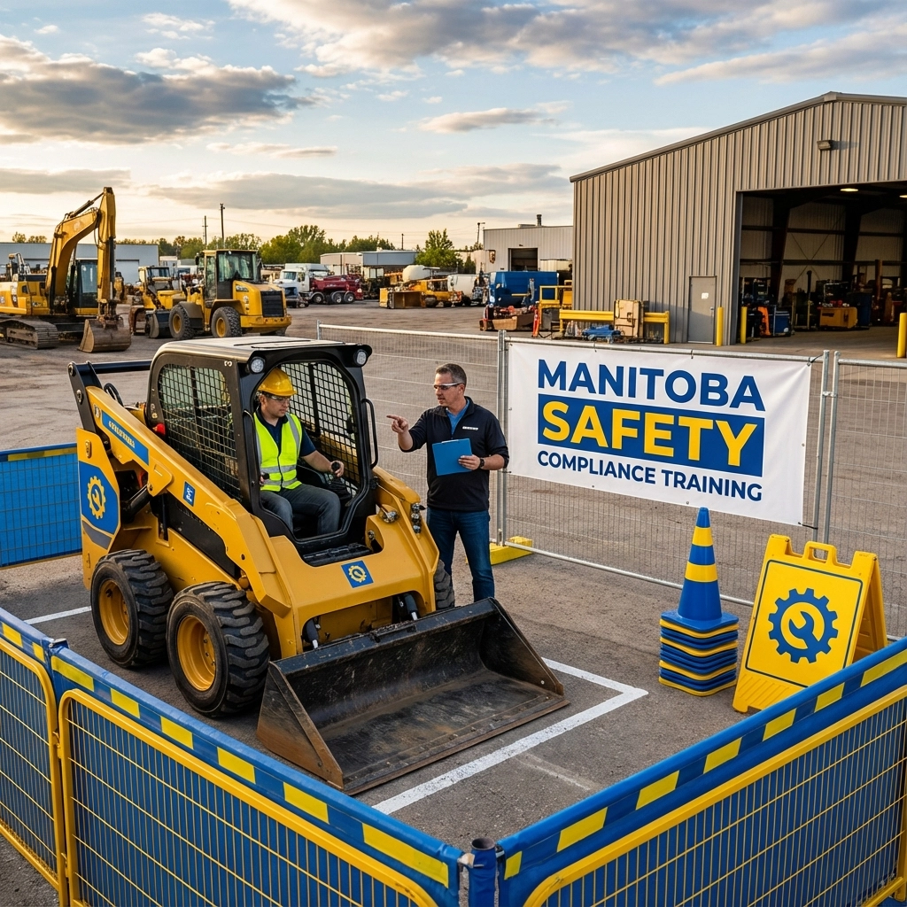 Skid Steer Training, Skid Loader Training, and Skid Steer Certification: What Manitoba Employers Need to Know