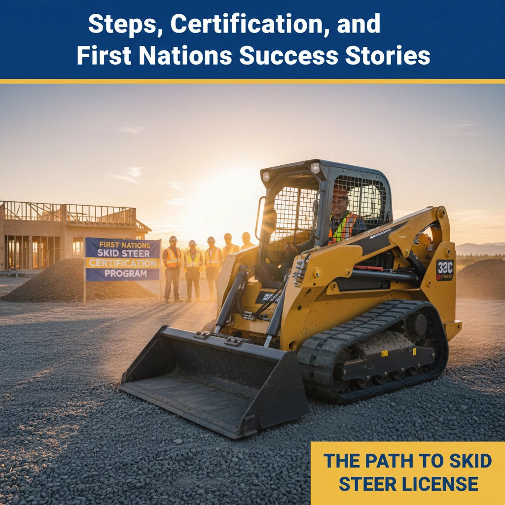 The Path to Skid Steer License: Steps, Certification, and First Nations Success Stories
